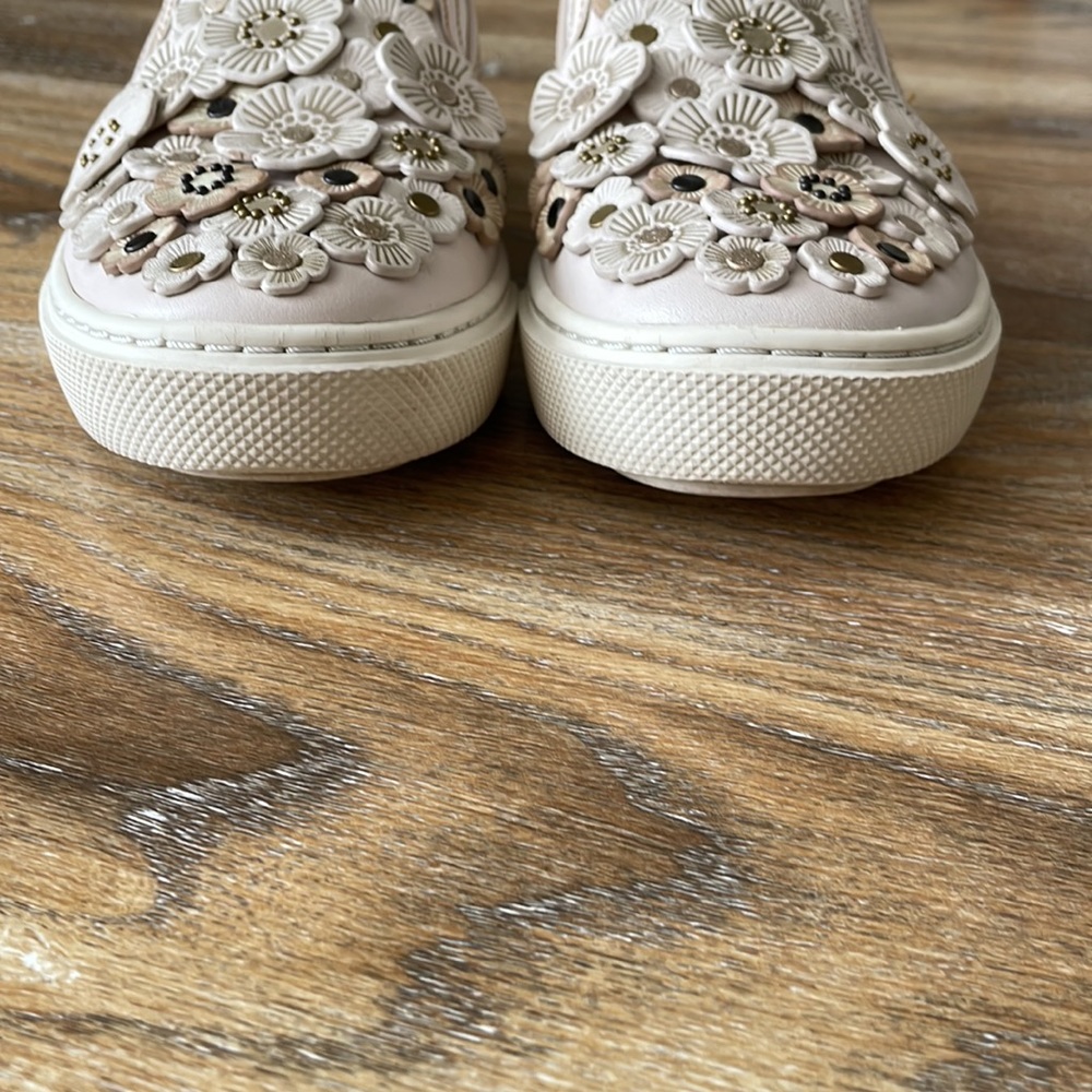 Coach Tea Rose Slip-on Sneakers - Picture 6 of 14